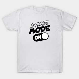 Skydiving mode on T-Shirt